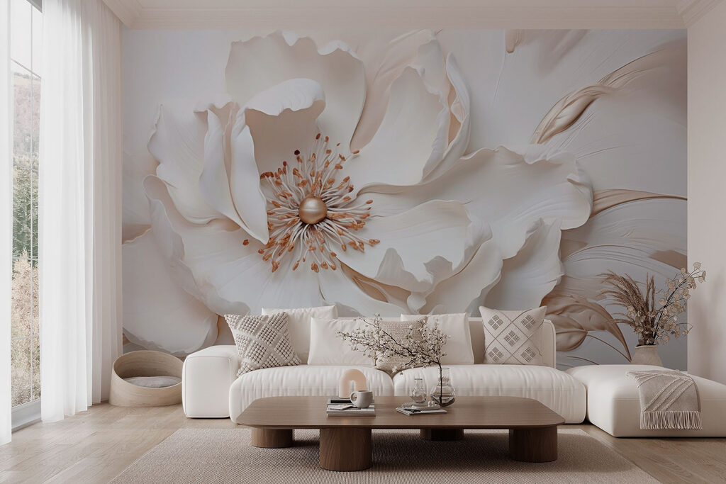 Delicate petals in soft hues