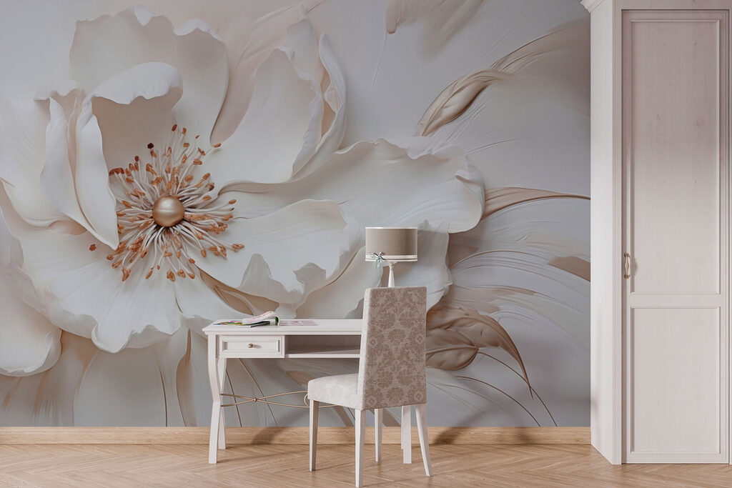 Delicate petals in soft hues