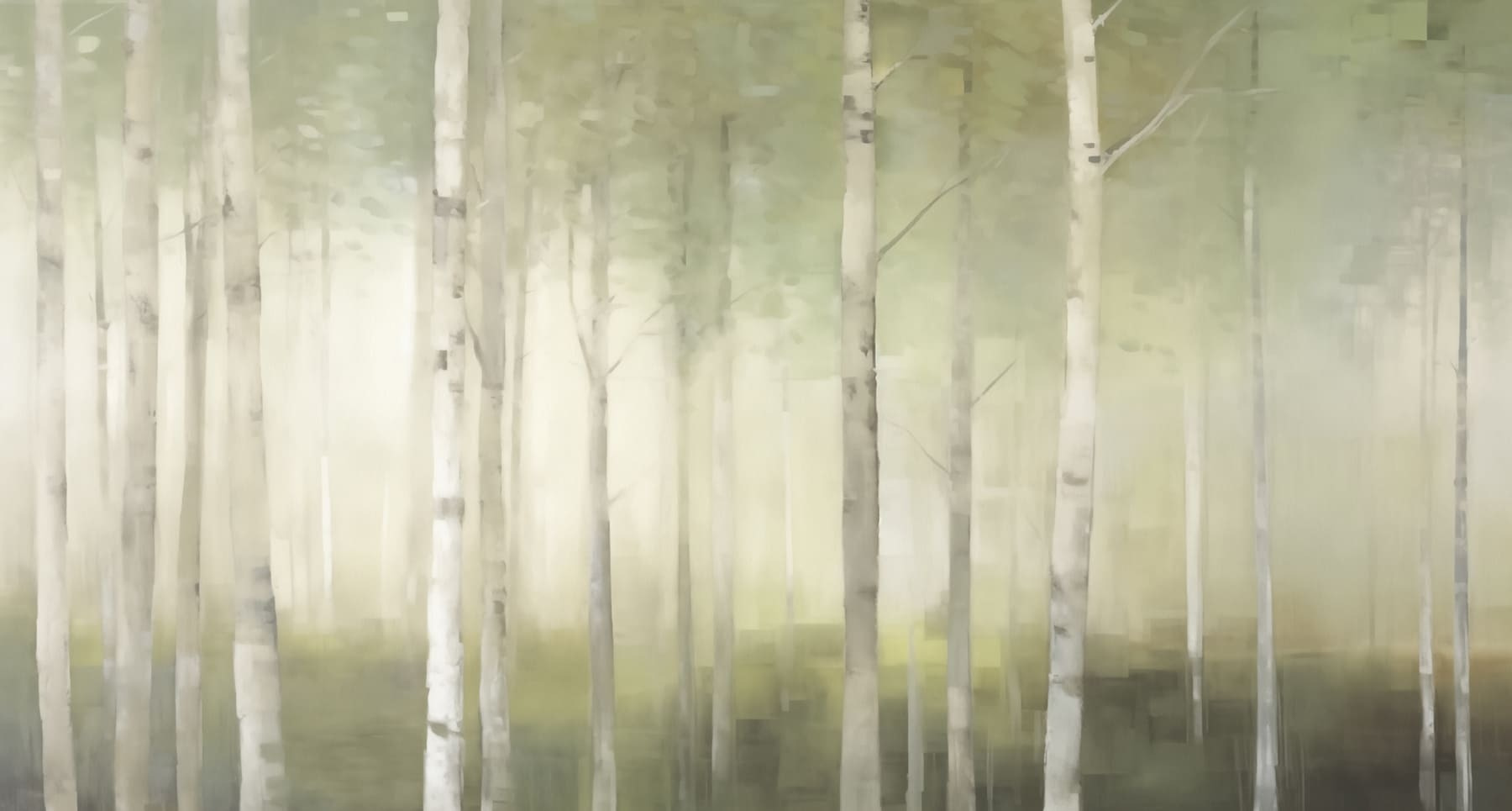 Group of trees in a forest Group of trees in a forest