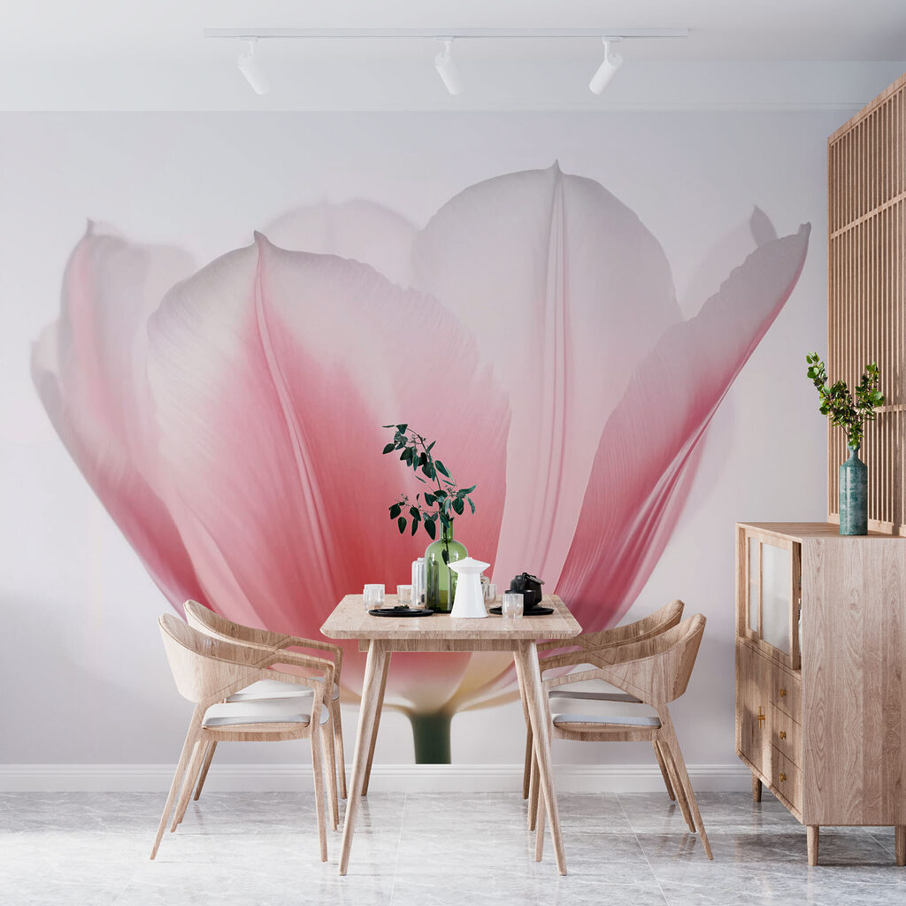 Delicate petals of soft hues