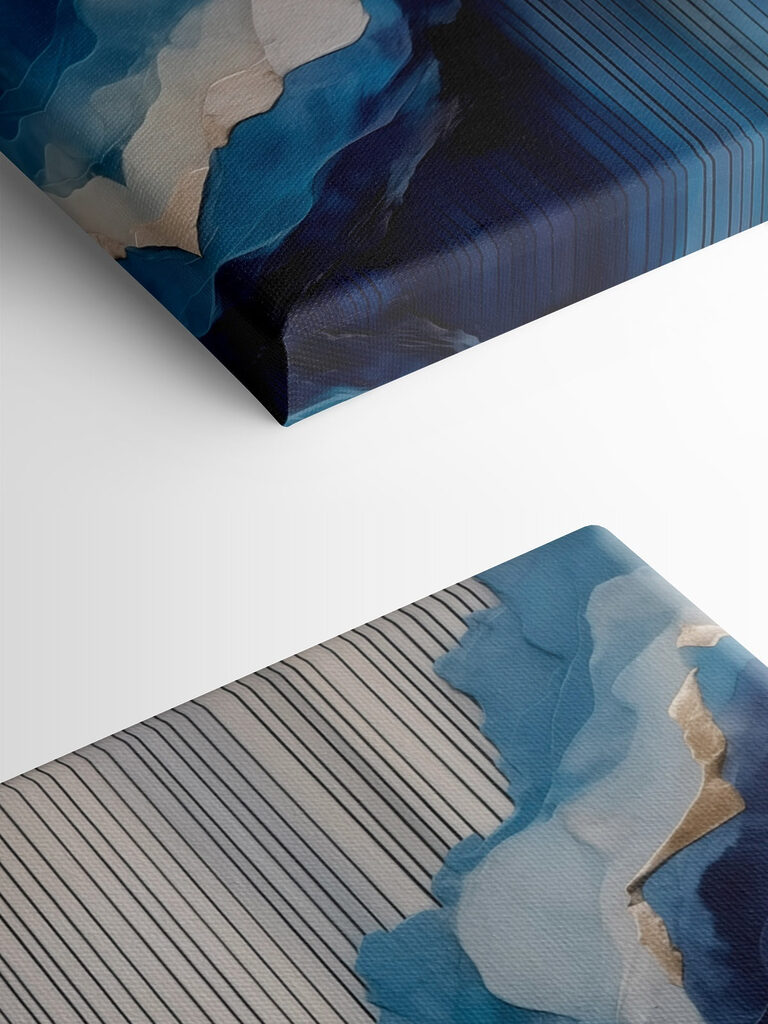 Fluid hues in abstract harmony