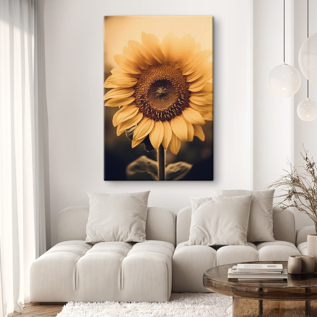 Vibrant petals in soft sunlight