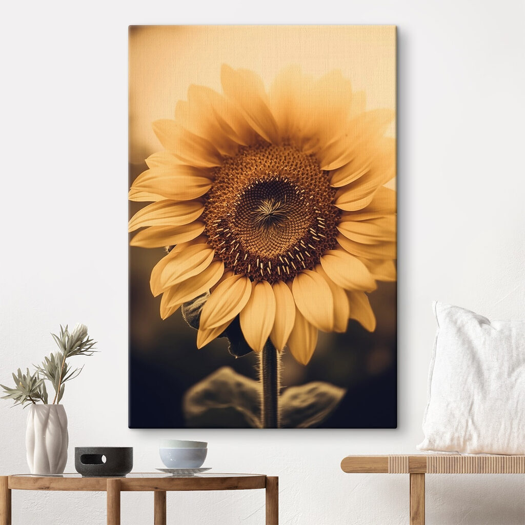 Vibrant petals in soft sunlight