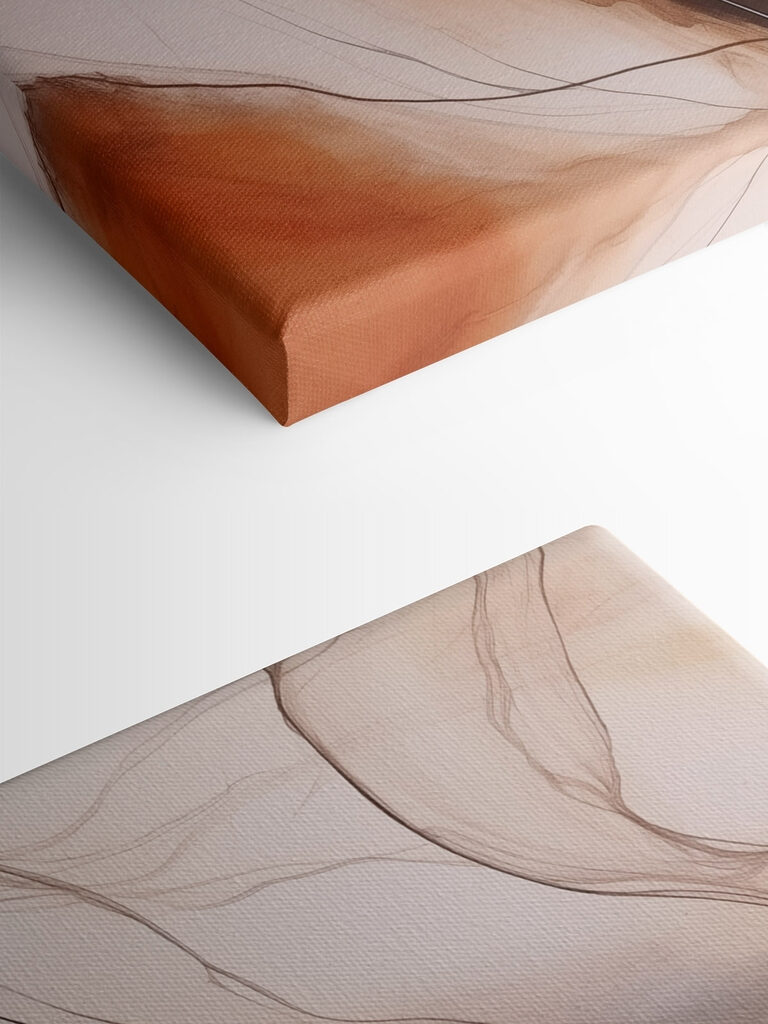 Flowing lines in warm tones Flowing lines in warm tones