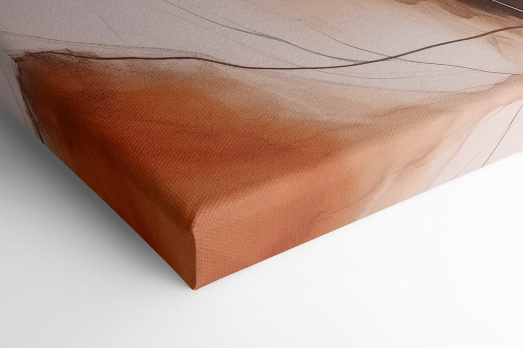 Flowing lines in warm tones Flowing lines in warm tones