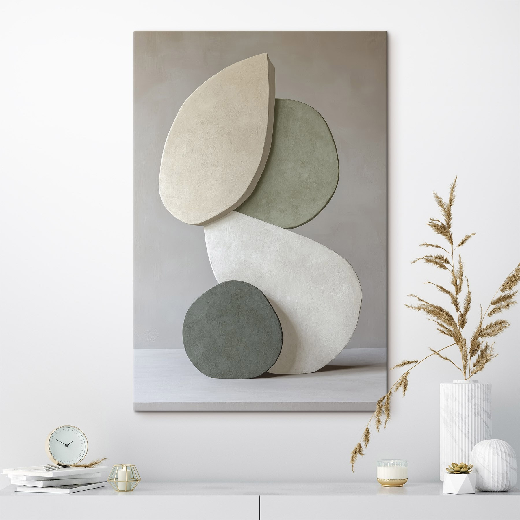 Group of objects in a pile