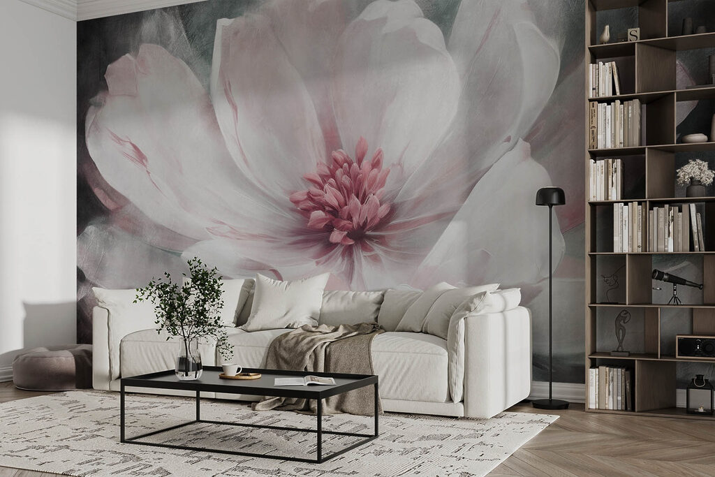 Delicate petals in soft hues