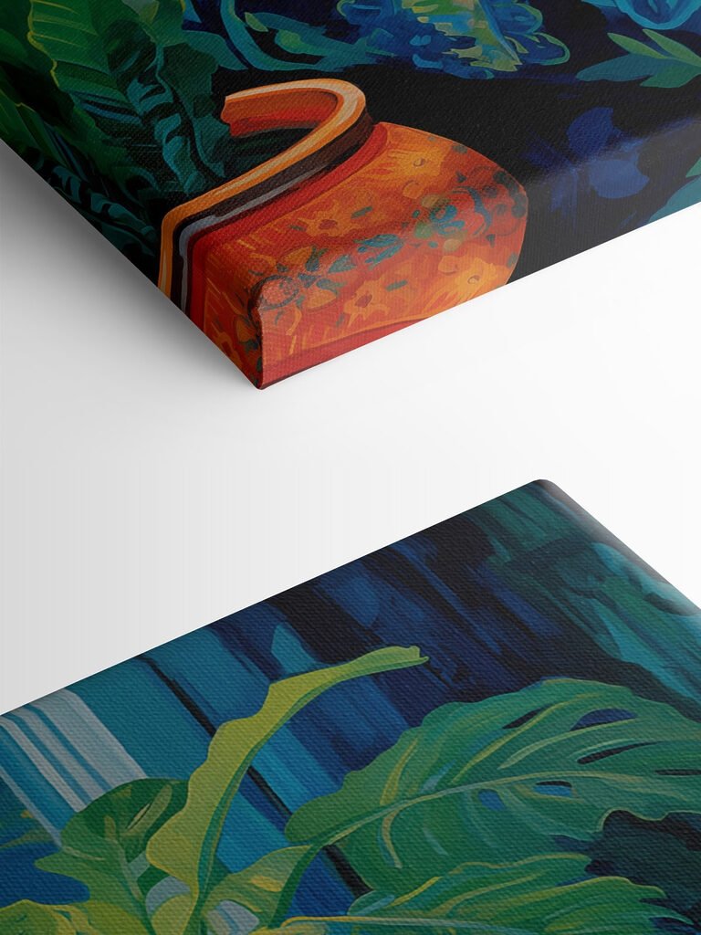 Cat lying on a couch