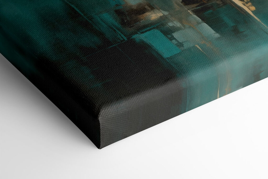 Painting of chess pieces