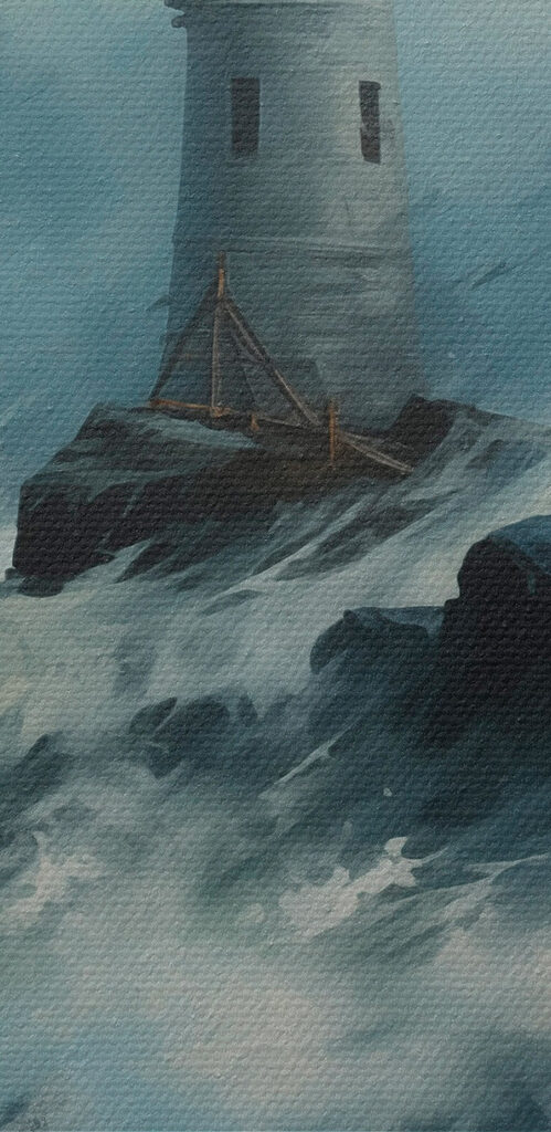 Lighthouse in the ocean Lighthouse in the ocean