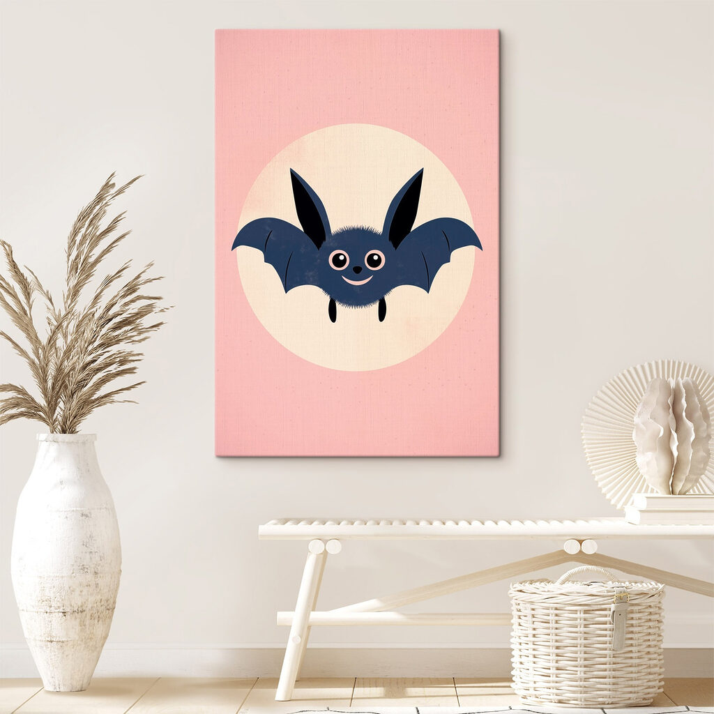 Cartoon of a bat