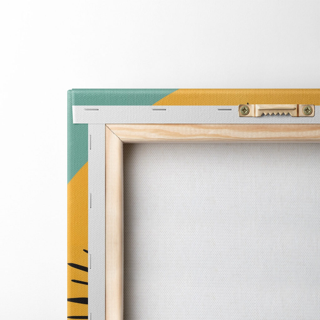 Serene face radiating inner peace