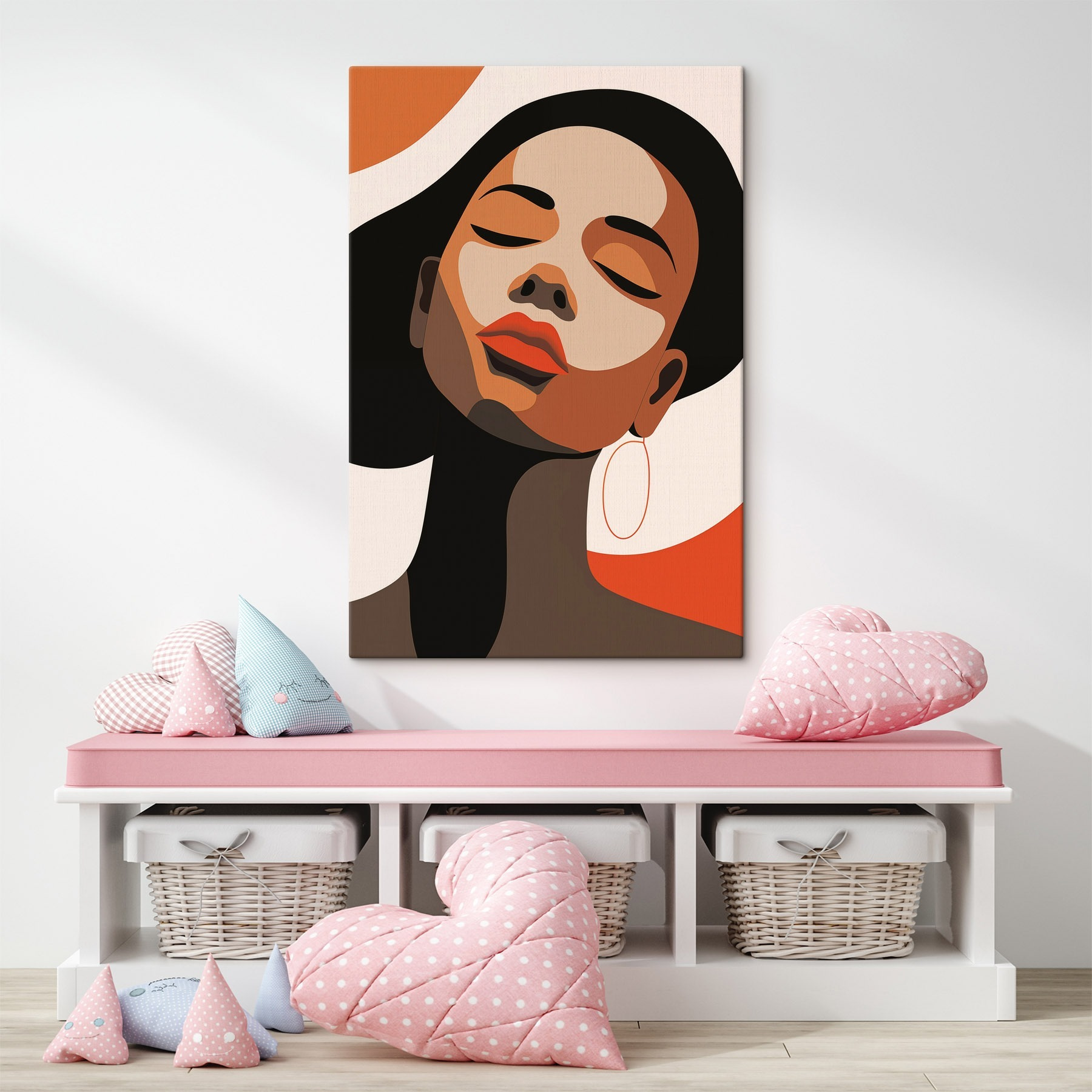 Captivating beauty in soft tones