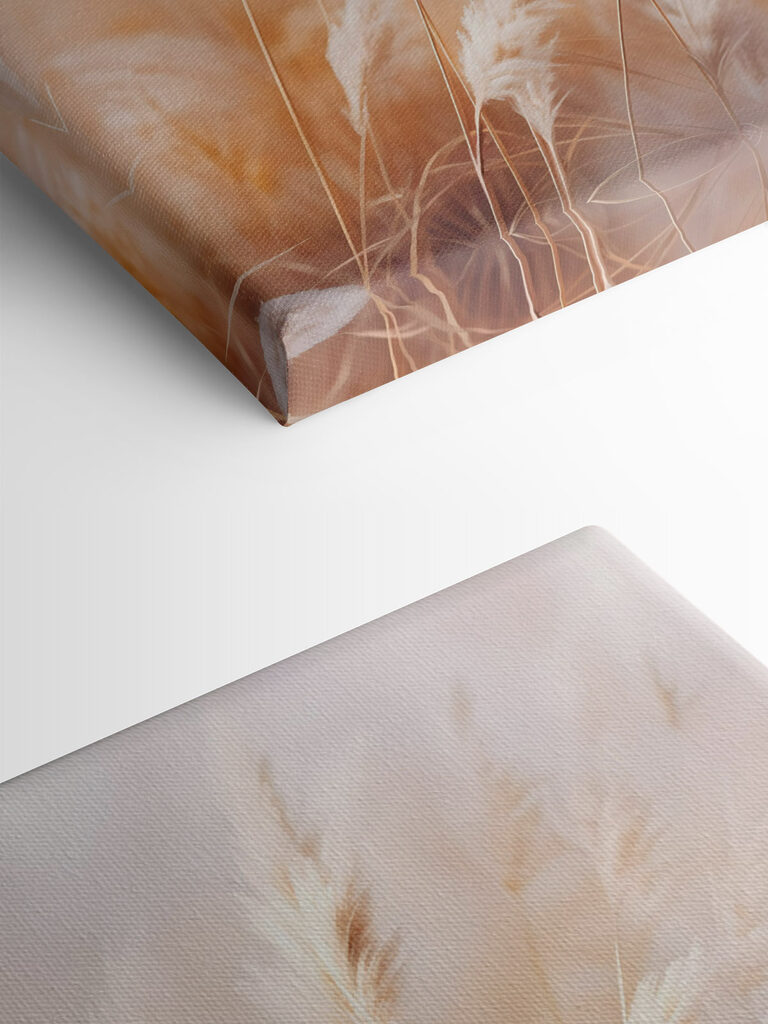 Soft grasses dancing in the breeze