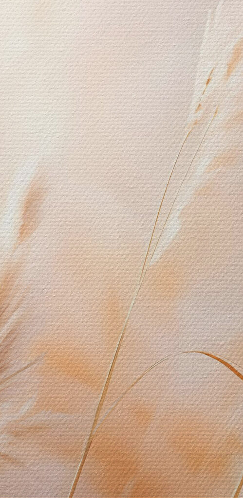 Soft grasses dancing in the breeze