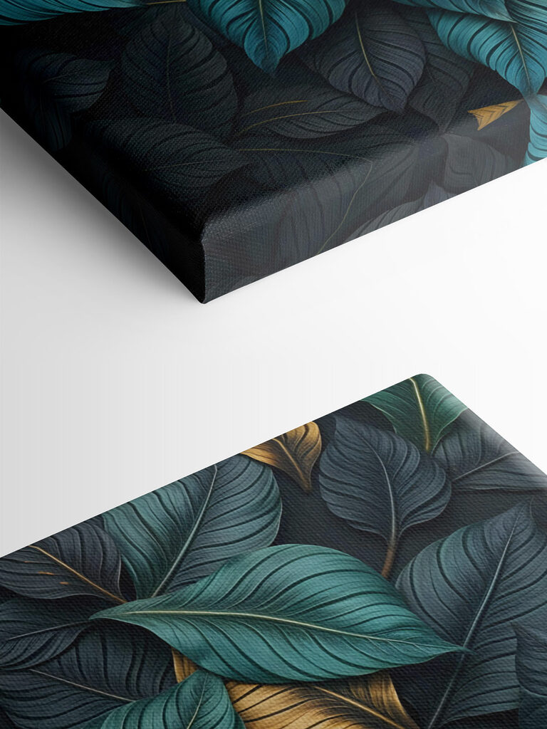 Vibrant leaves in harmonious colors Vibrant leaves in harmonious colors