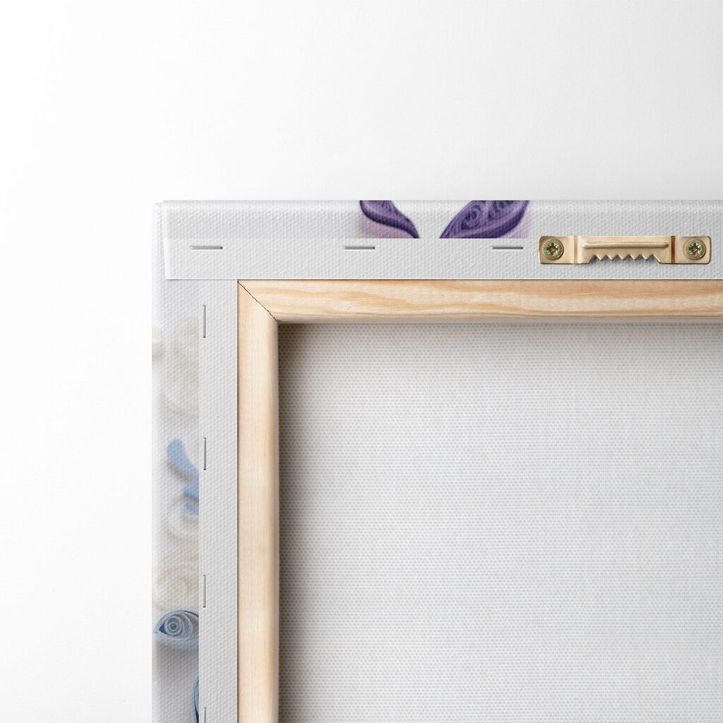 Paper flower made with paper strips Paper flower made with paper strips