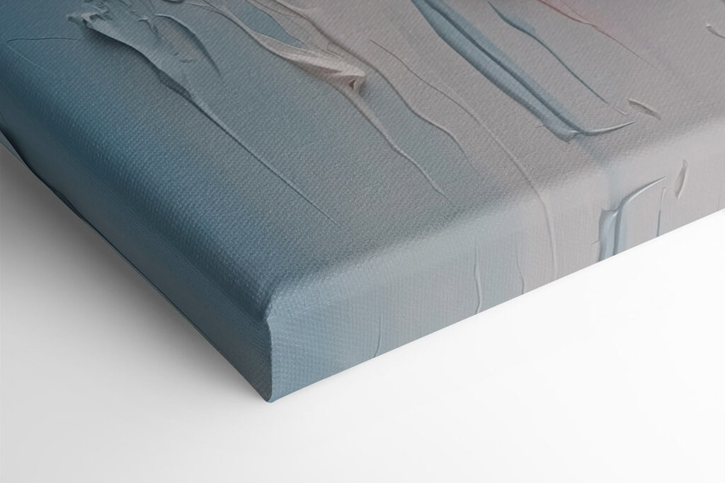 Painting of flowers on a wall