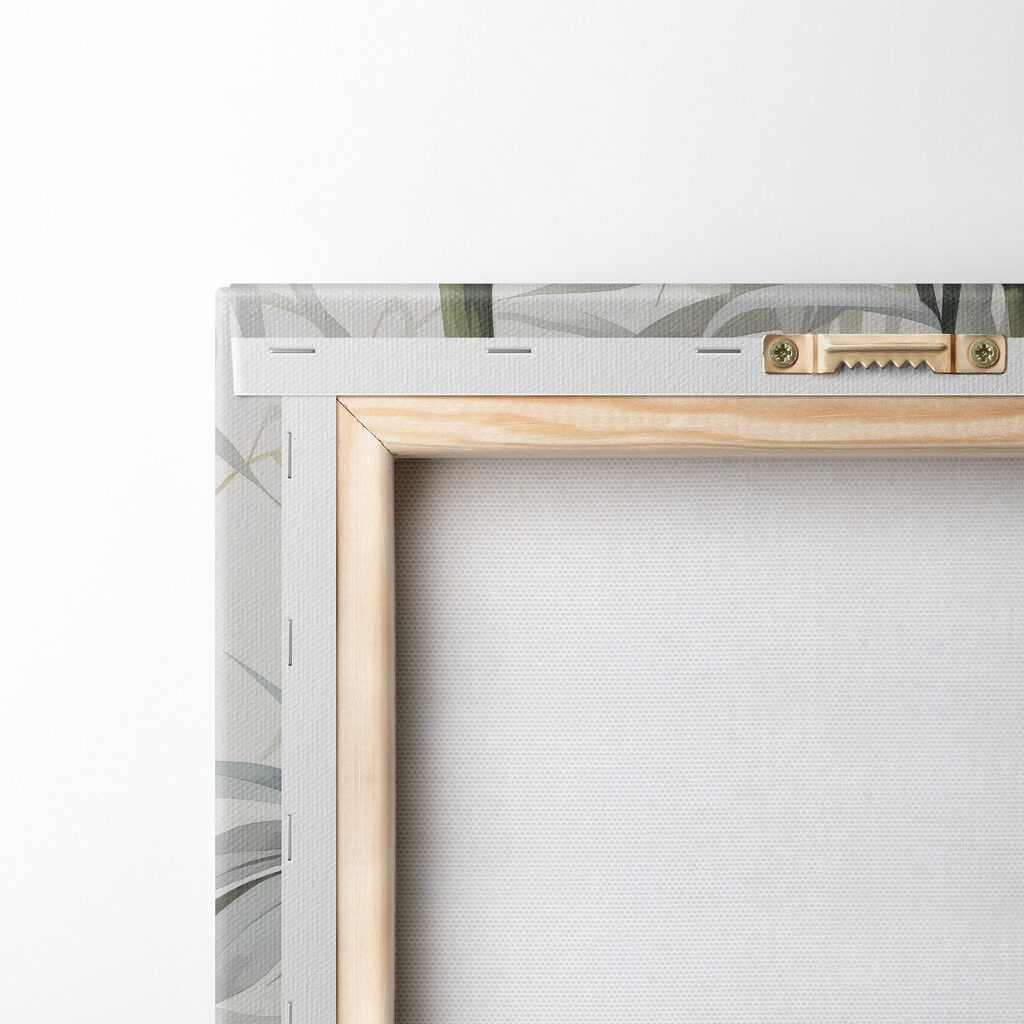 Vibrant bamboo foliage in harmony Vibrant bamboo foliage in harmony