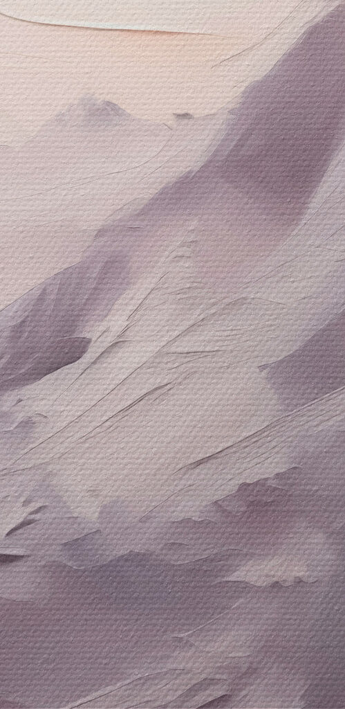 Mountain range with snow