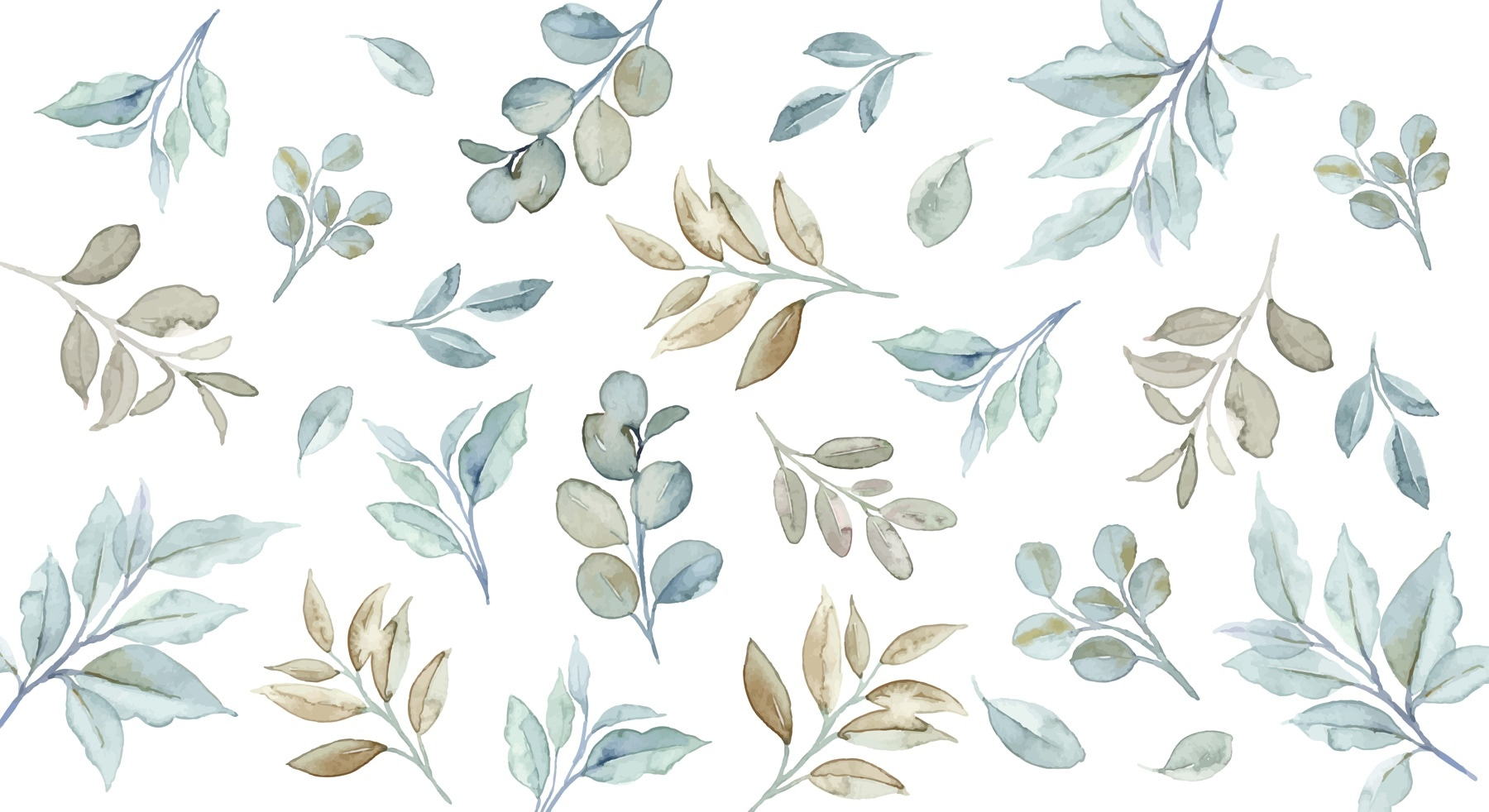 Pattern of leaves and branches Pattern of leaves and branches