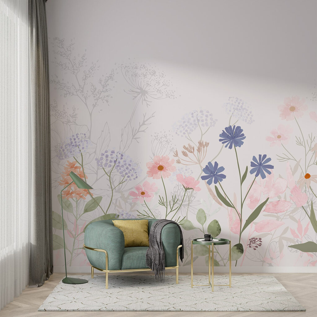 Delicate blooms in soft pastels Delicate blooms in soft pastels