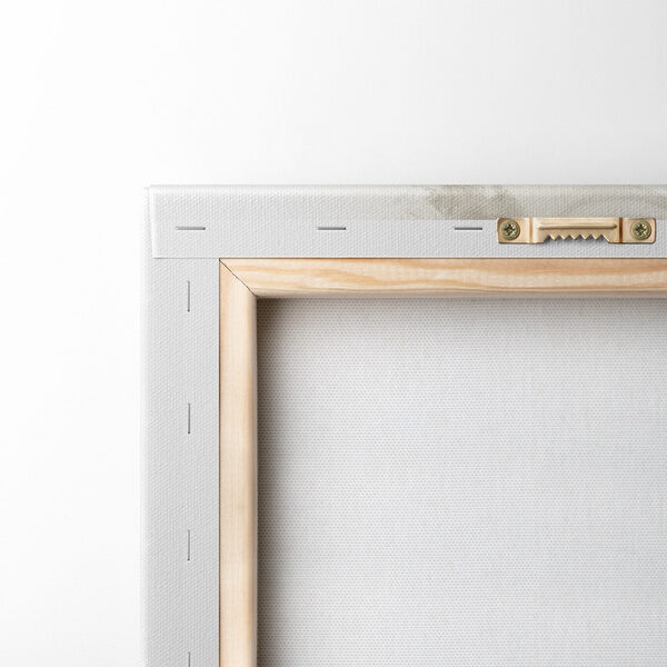 Woman's face with clouds and trees