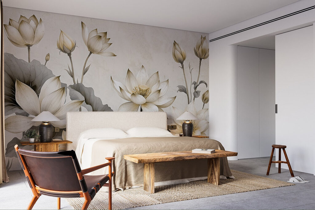 Beautiful blooms in soft hues