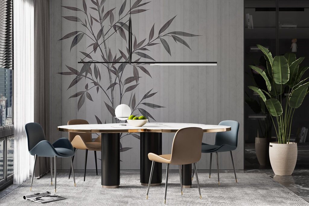 Plant with leaves on it