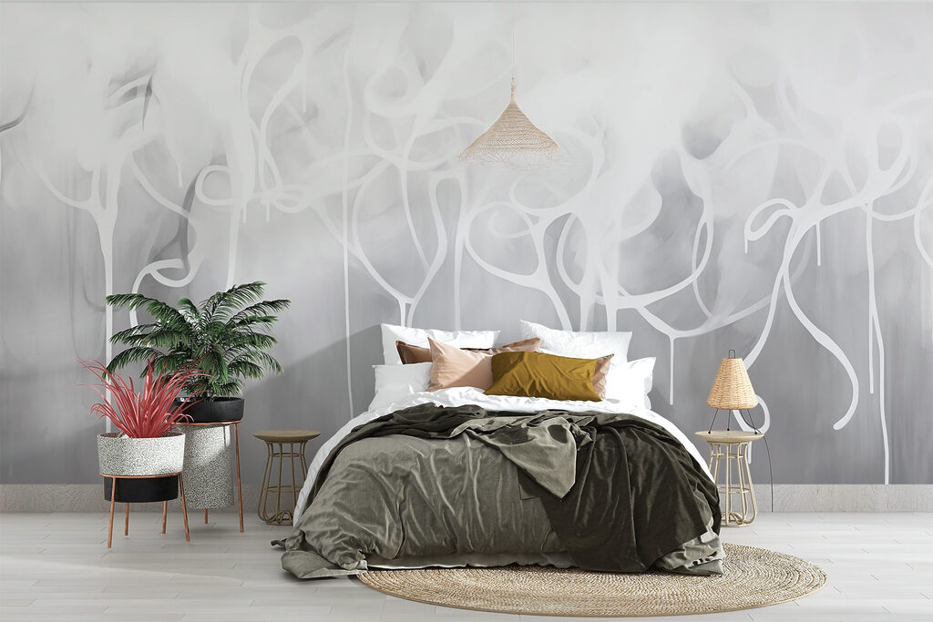 White paint dripping from a cloud