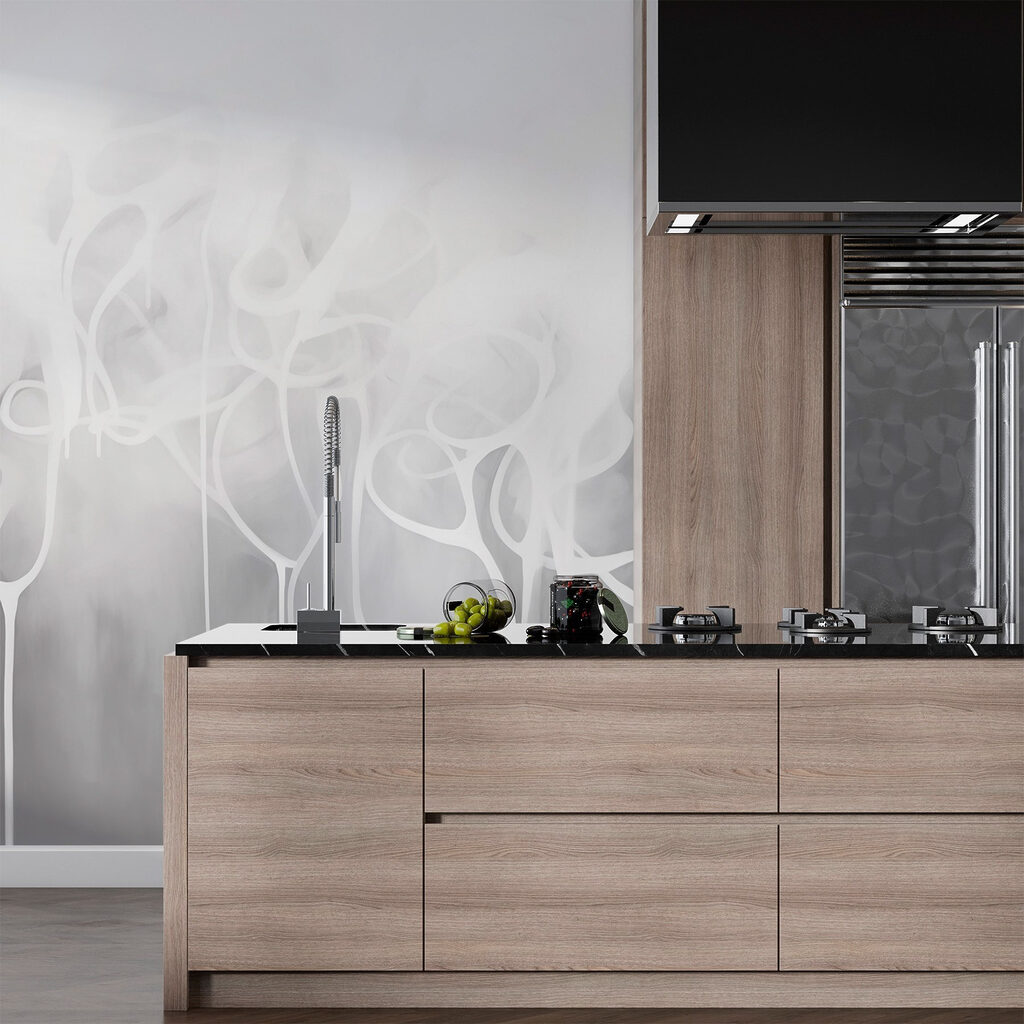 White paint dripping from a cloud