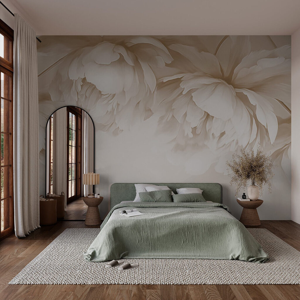 Delicate floral pattern in soft hues Delicate floral pattern in soft hues