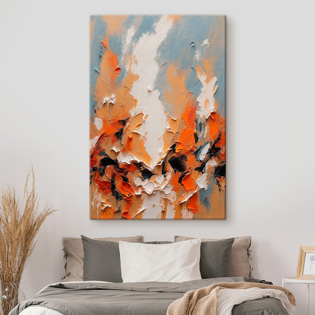 Vibrant colors in abstract expression Vibrant colors in abstract expression