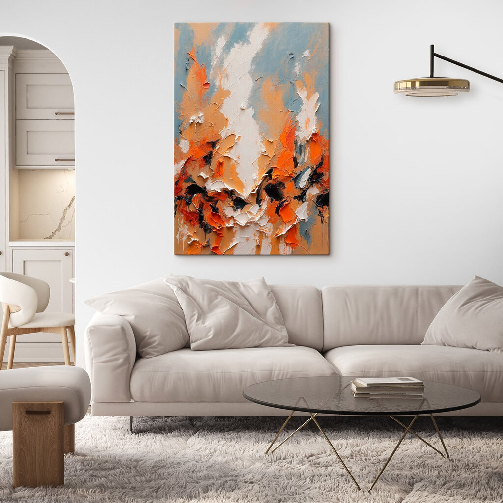 Vibrant colors in abstract expression Vibrant colors in abstract expression