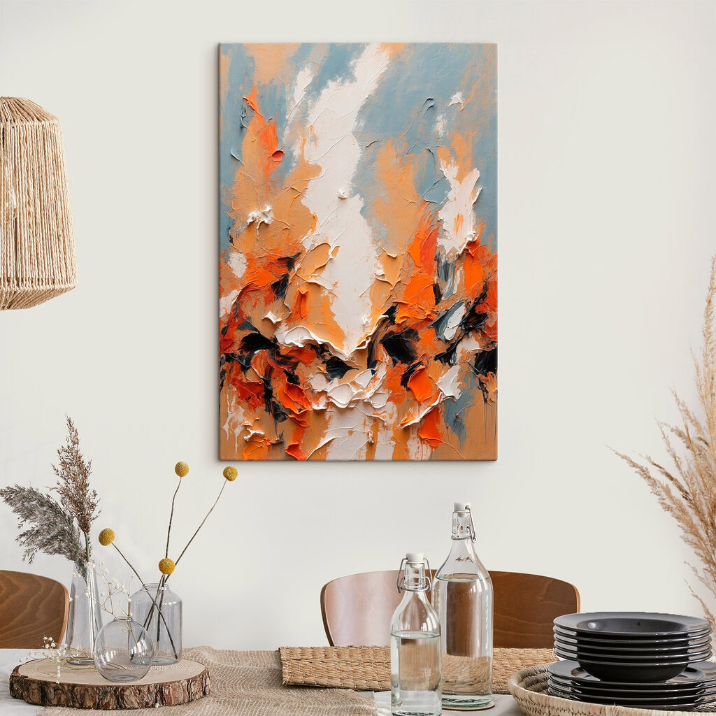 Vibrant colors in abstract expression Vibrant colors in abstract expression