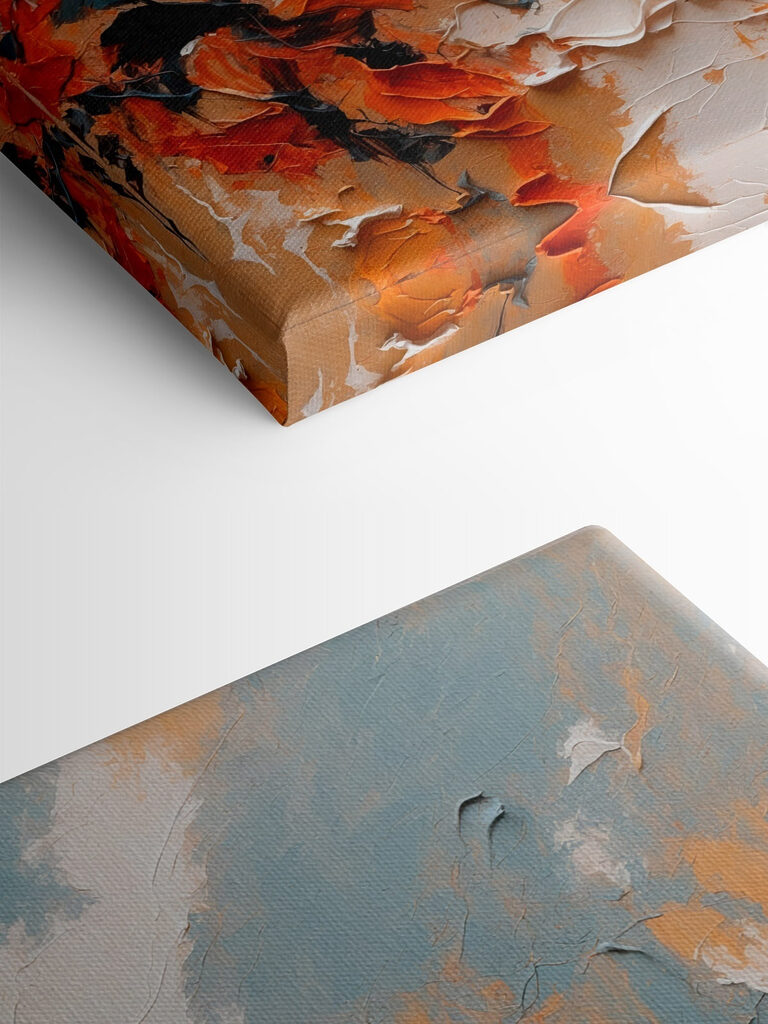 Vibrant colors in abstract expression Vibrant colors in abstract expression