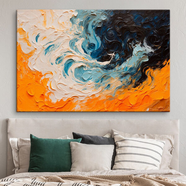 Painting of different colors Painting of different colors