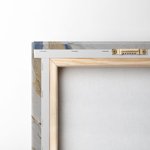 White and blue painting White and blue painting
