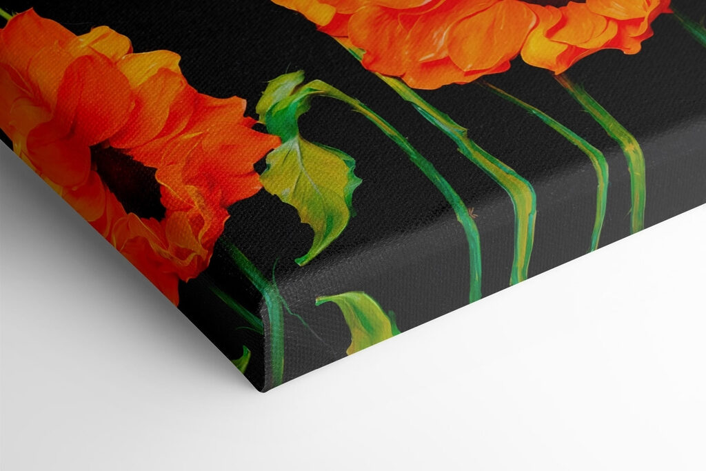 Group of orange flowers