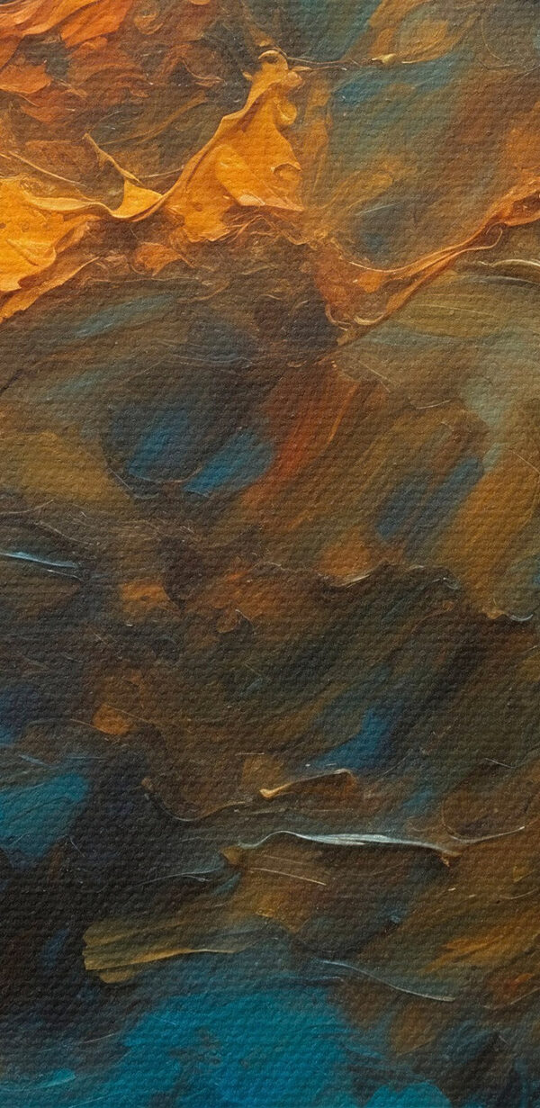 Painting of a cloud of paint Painting of a cloud of paint
