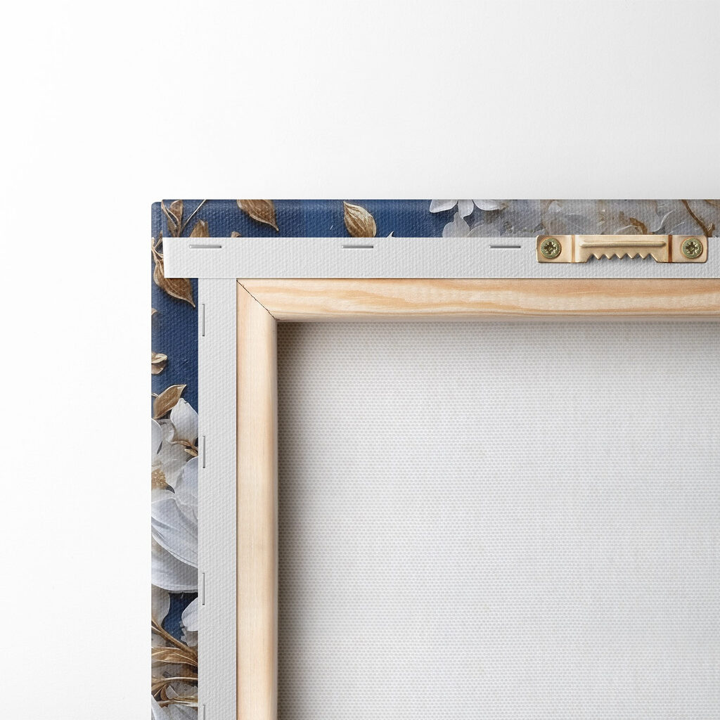 Delicate blooms on a rich backdrop