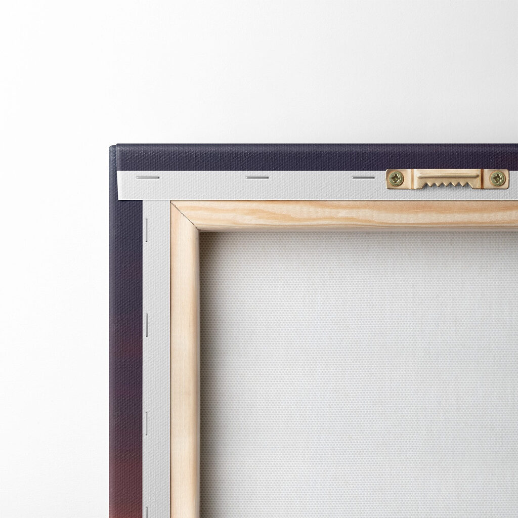 Landscape of mountains and trees