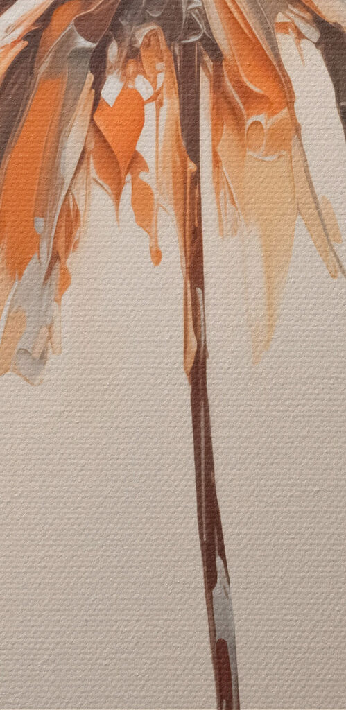 Painting of a palm tree Painting of a palm tree