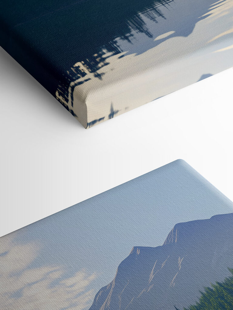 Lake with trees and mountains in the background Lake with trees and mountains in the background