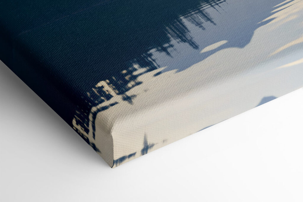 Lake with trees and mountains in the background Lake with trees and mountains in the background