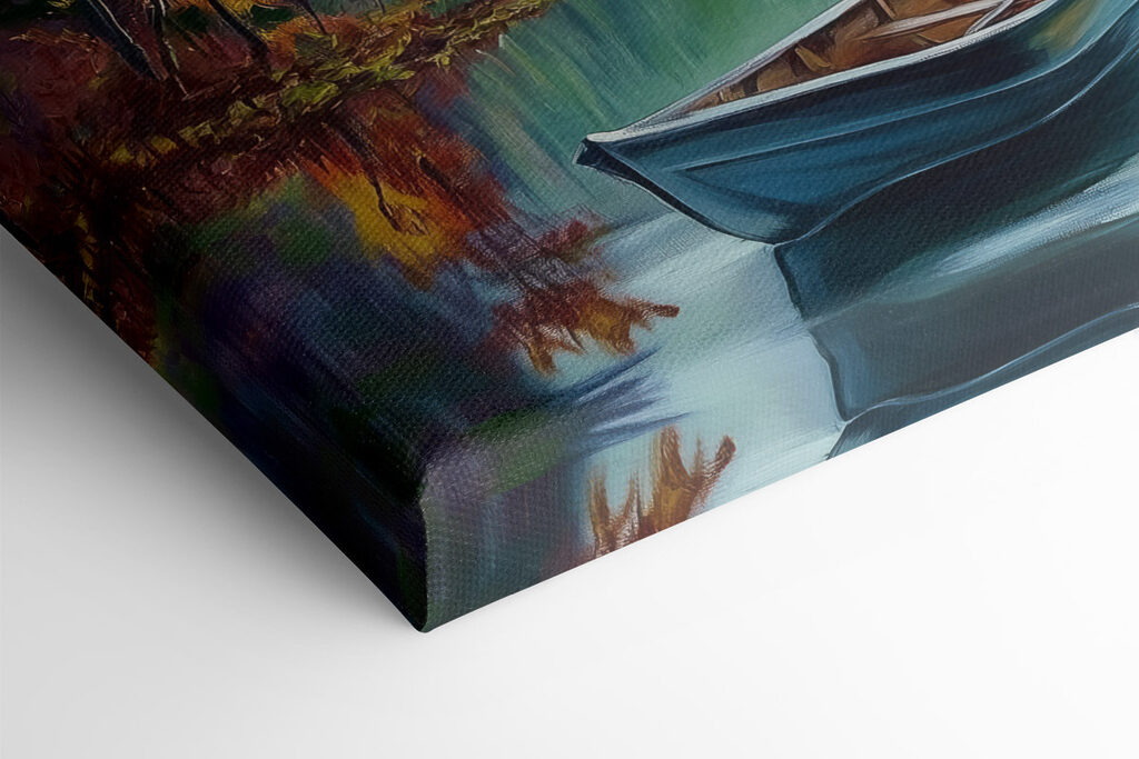 Boat on a lake Boat on a lake