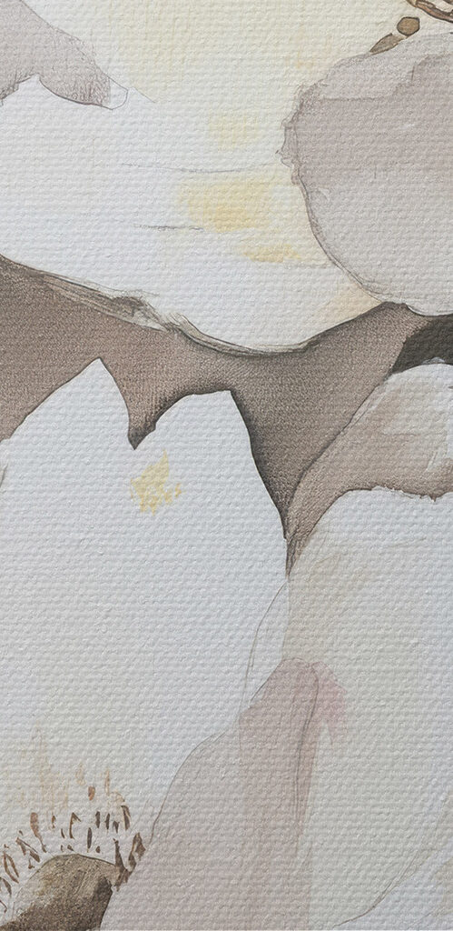 Delicate blossoms in soft hues Delicate blossoms in soft hues