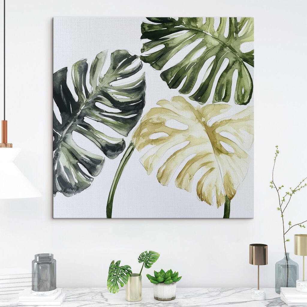 Group of leaves on a white background Group of leaves on a white background