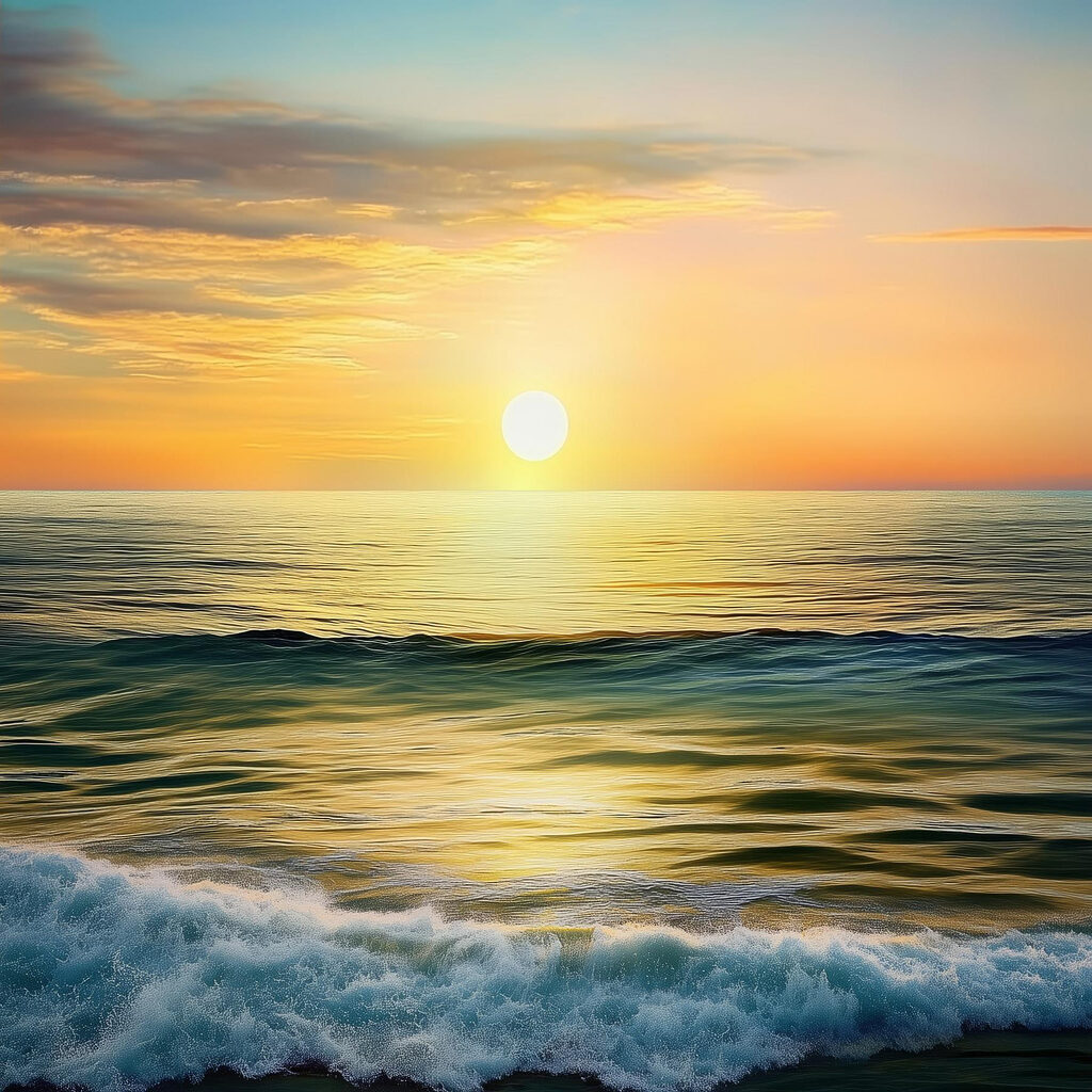 s43308p 1024x1024 - Захід сонця над водоймою - tegory