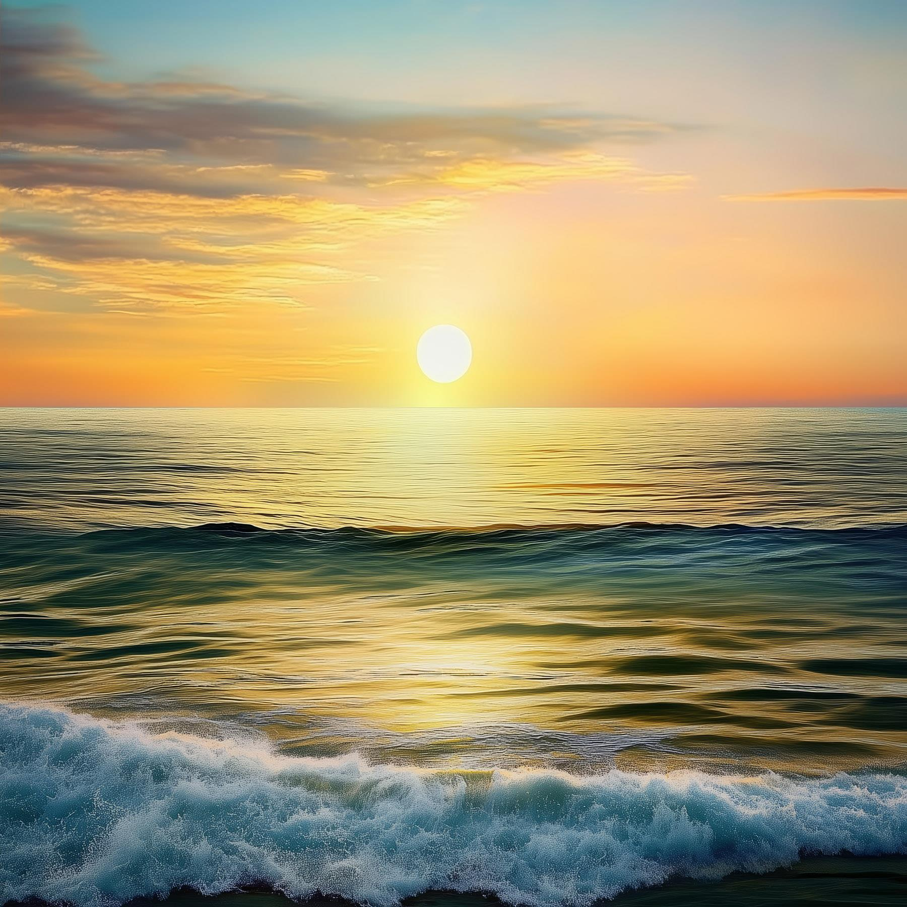 s43308p - Захід сонця над водоймою - tegory